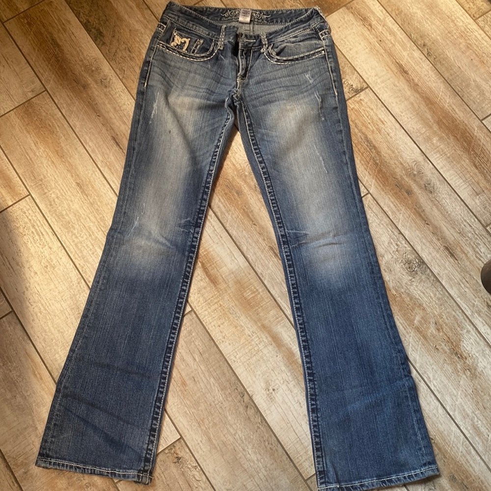 Maurices silver 5/6 long these have been WORN but plenty of good left